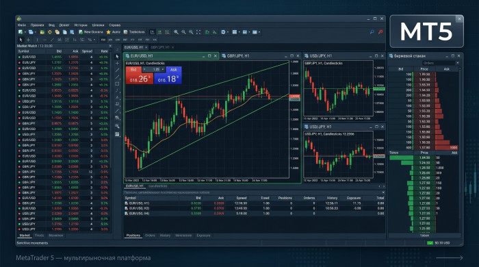 ������-������� � ���������� MetaTrader 5