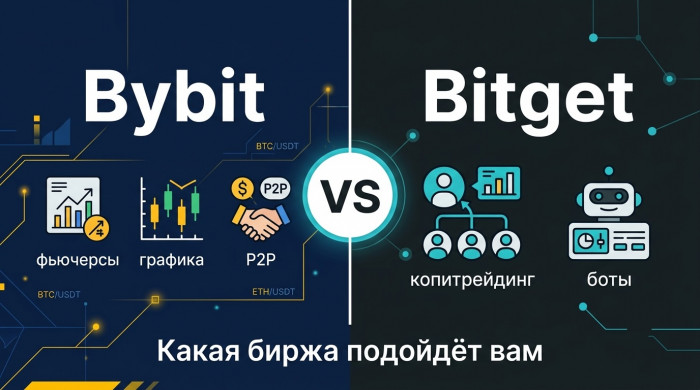 Bybit ��� Bitget: ����� ����������� ����� � 2026 ���� ��� �������� �� ���