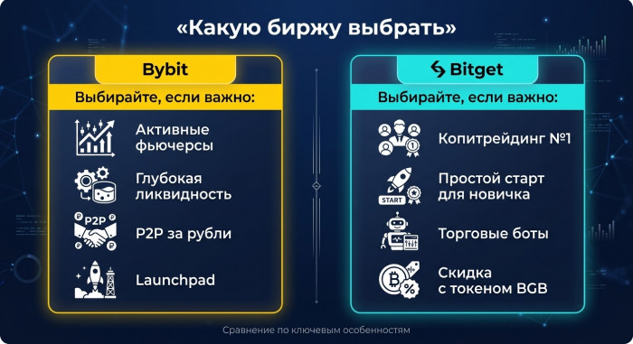 ��� ������� ����� Bybit � Bitget �� �������